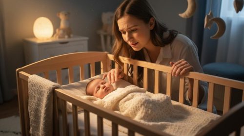 bébé qui se réveille la nuit en hurlant